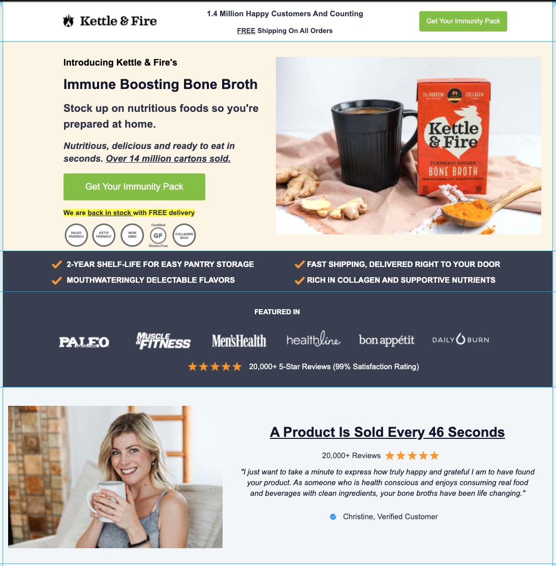 Social Proofing Landing Pages